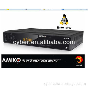 Amiko SHD-8900 Alien full hd 1080p HDTV Amiko alien Wireless Network & 3G Modem 8900 Support youtube instock